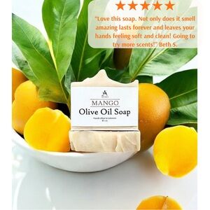 Mango Olive Oil Bar Soap — All-Natural & Handcrafted
